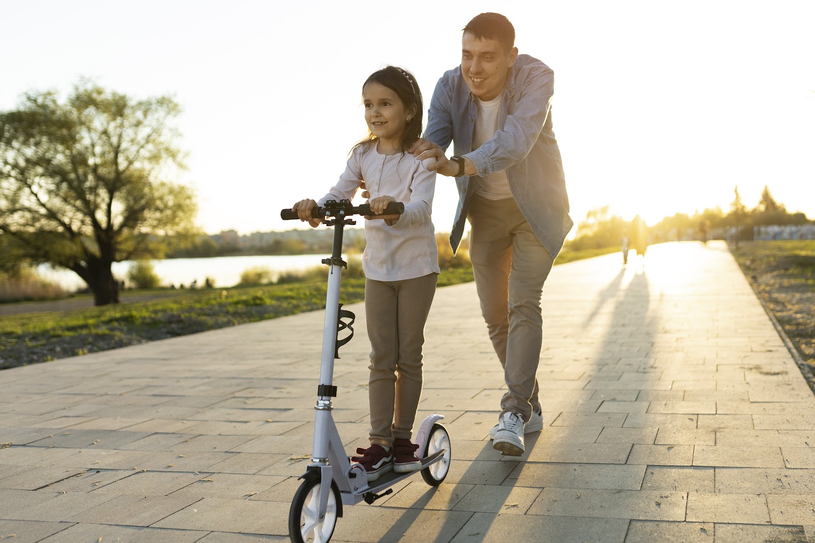 Qual a idade certa para andar de patinete infantil?